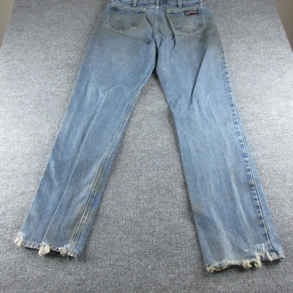 Cinch WRX Jeans Mens 32x34 Blue Relaxed Straight Flame Resistant Workwear